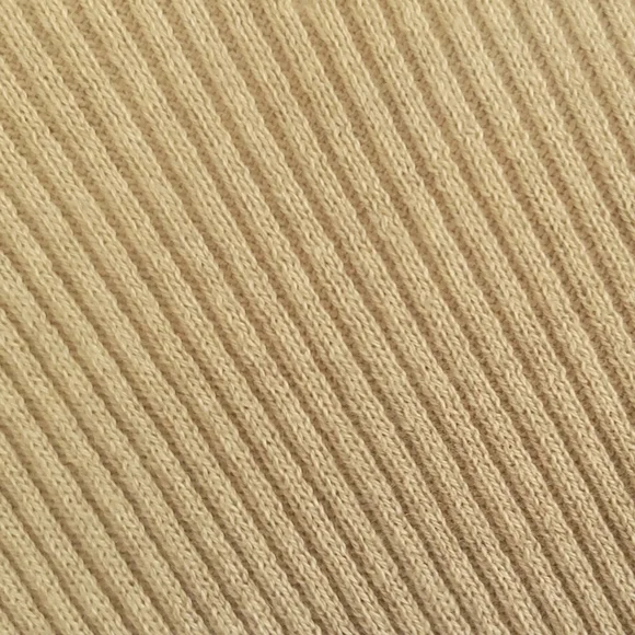 ST JOHNS BAY Open Front Ribbed Waterfall Comfort Cardigan Oatmeal NWOT - Picture 5 of 5